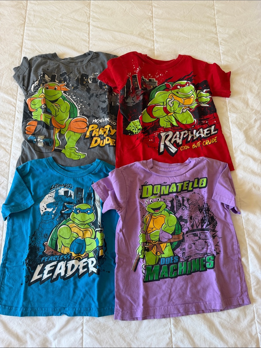 Ninja Turtles Kids' T-Shirt Bundle 5T